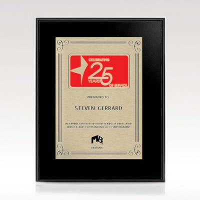 Gold Plaque Alamosa 9x12